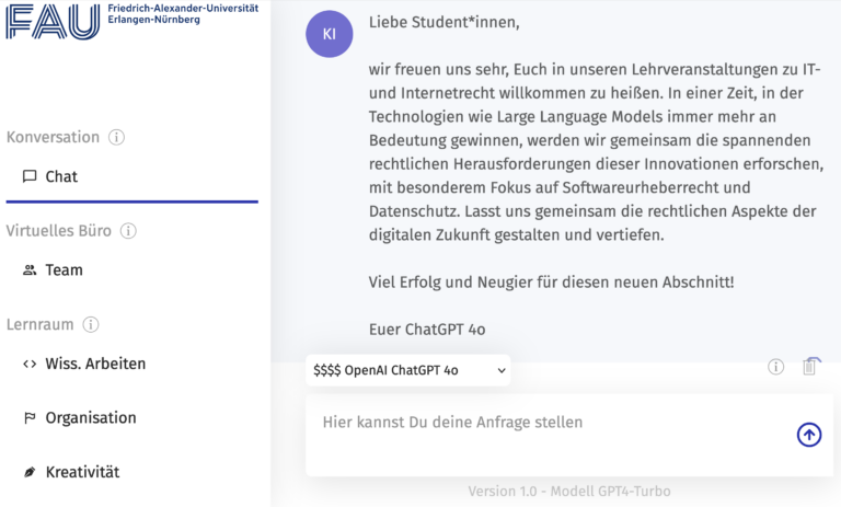 Ein herzliches Willkommen zum Semesterstart!