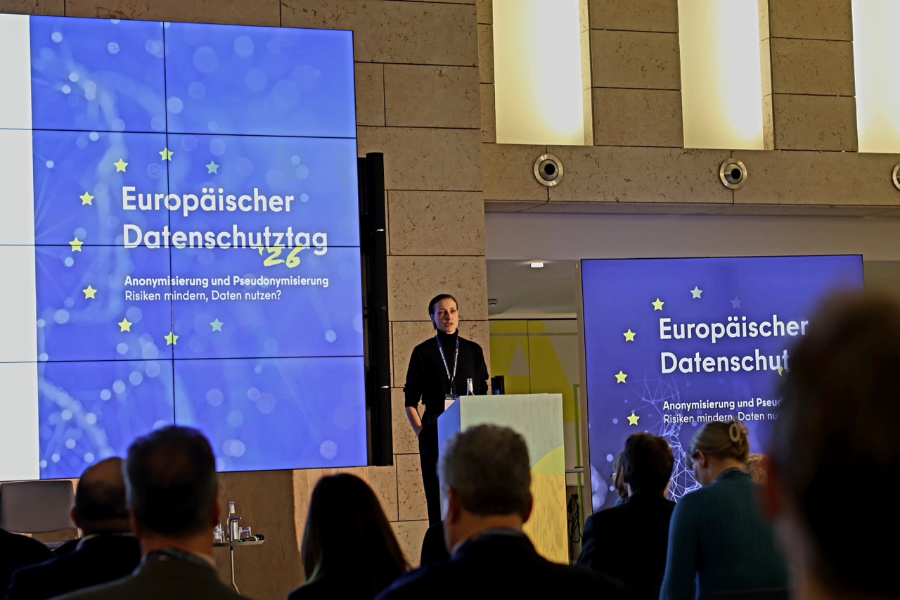 Impulsvortrag von Paulina Jo Pesch beim Europäischen Datenschutztag 2026 in Berlin.