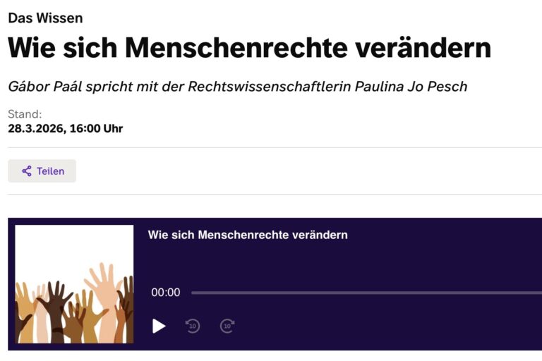 SWR-Podcast mit Paulina Jo Pesch